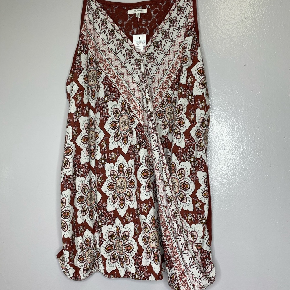 Women’s Plus Size Blouson Tank